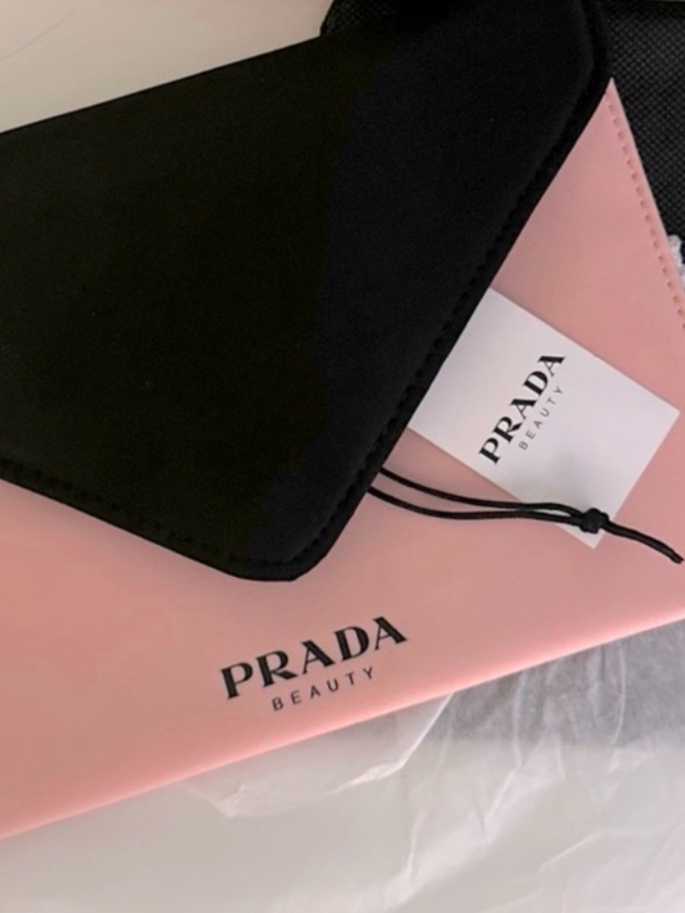 Authentic Prada Beauty Envelope Clutch - NEW